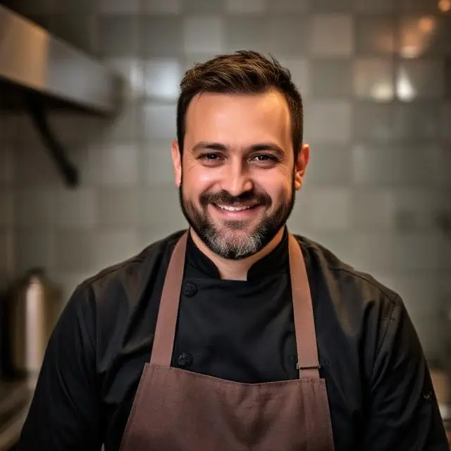 Portrait of Chef Marco Valenti